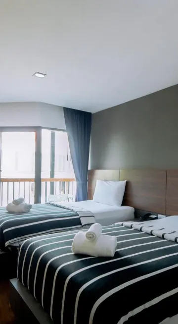 ห้องทวินซูพีเรียพร้อมวิวทะเล