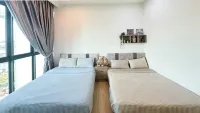 ABHome [Korea Suite] Green Haven #360"CityView #JB - balcony