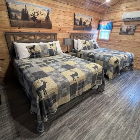 Cabin Unit 1 of 6 in amazing Paige with AC, WiFi