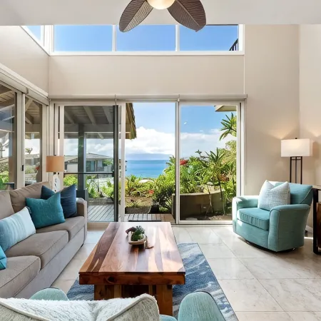 Kapalua Bay Vill 23G1 Ocean Front 1 Bd 1BA Villa