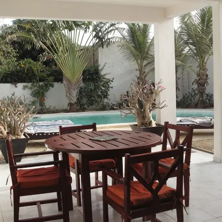 Saly, a very reasonable price for a dream villa with private pool (11.5 x 5m)