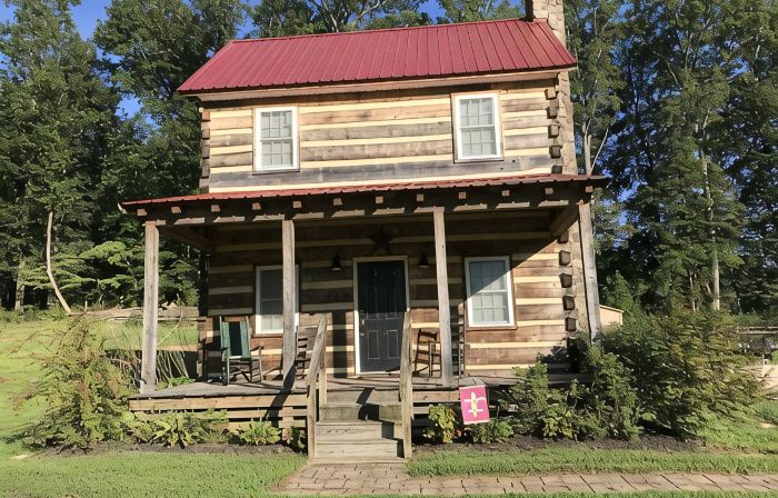 The Natchez - quiet front porch & rockers.