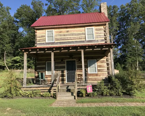 The Natchez - quiet front porch & rockers. Hotels in Greene County