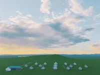 Hulunbuir Yiheula Mongolian Yurt Guesthouse Hotel di New Barag Left Banner