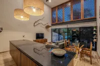 2BR GROUND floor: Pool, Hot tub, Big Gym, Beach Access LUX AWA Playacar - Bungalows