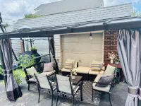 Cozy 2-bedroom Gem in charming North Bergen with Parking, backyard, and grill - 3-Star