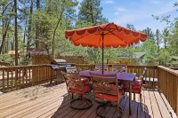 A Real Log Cabin in the Pines with a Huge Game Room and a Jacuzzi Tub!