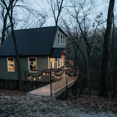 Secluded Treehouse in the Woods - 10 Minutes to Branson Landing & Sdc!