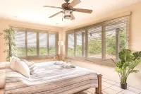 Hilltop Villa with Pool overlooking Jaco - 방갈로