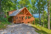 Stunning Mountain View With Hot tub & Game Room. Indoor/Outdoor Fireplace - マウンテンビュー