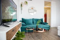 ☆Modern apartment☆Wide view☆29th floor☆Neflix☆Center☆ - balcony