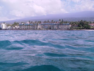 Ocean Front 2 BR Condo-ocean views from every room. 2nd floor Kona Reef "A" bldg