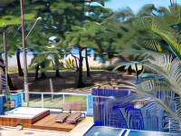 Pousada Vistazul - Piscina Climatizada - Pé na Areia Hôtels à : Bertioga
