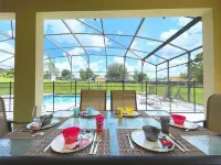 Beautiful villa, 7 bedroom, 6 bath home with private pool and game room.
