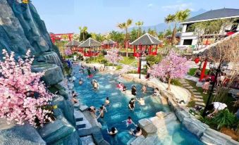 Onsen Bath at Vua Resort with countless pools