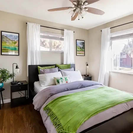 Plant Filled Guest Suite Hosted By Nonprofit