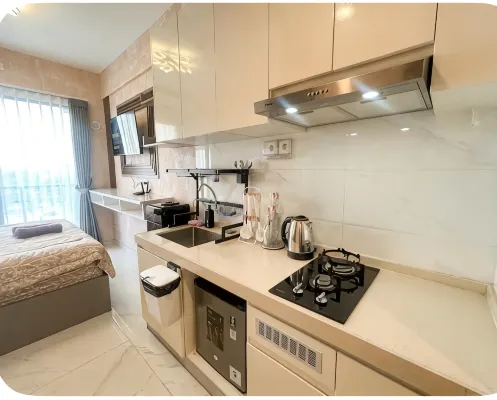 St Marino Studio Room @ Sky House BSD,ICE,AeonMall - balcony