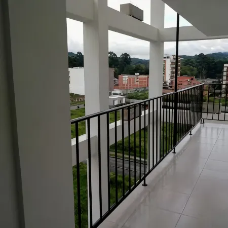 Studio apartment with spectacular view of the city of Popayán and the Purace Volcano.