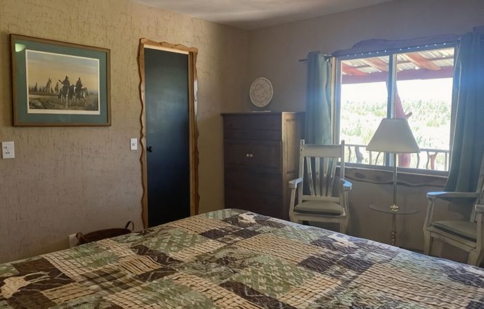 Geronimo cabin, named in honor of the legendary Apache Warrior, Amazing views!