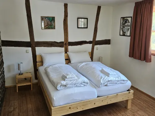 Rurtalgarten - listed half-timbered house near the River Rur