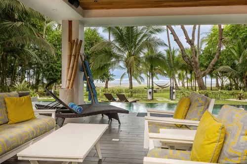 Beachfront Modern Luxe Villa Steps from the Sand!