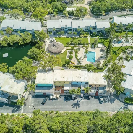Overlooking the Lagoon and Pool