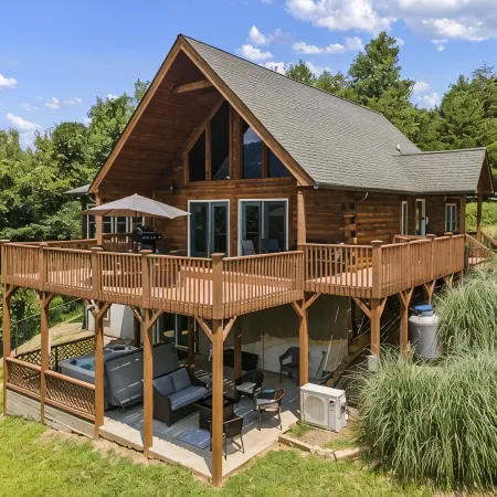 Lake Lure is Open. Come Stay with us. the Lake is Around the Corner.