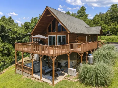 Lake Lure is Open. Come Stay with us. the Lake is Around the Corner.