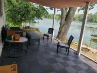 Private Beach Waterfront w/ Dock - Rock River Hideaway - 3-Star