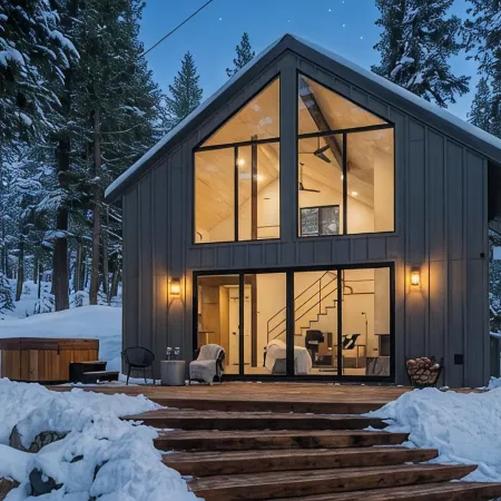Designer Cabin in Taos Ski Valley