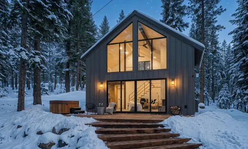 Designer Cabin in Taos Ski Valley