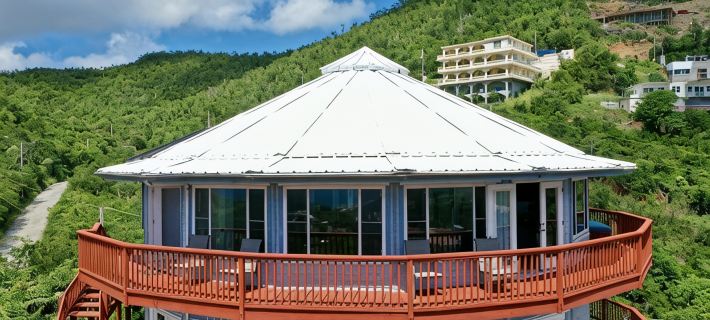 Breathtaking Panoramic Views Of The Caribbean Sea From This Luxury Villa Hotels in Southside