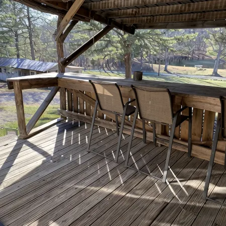 Cabin where the black top ends… Cabin 2