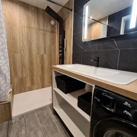 Appartement T2, 4personnes, Avec Jardin
