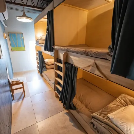 Kamp Houkan-Cho Backpacker's Inn & Lounge Отели рядом с достопримечательностью «Окаямаский университет»