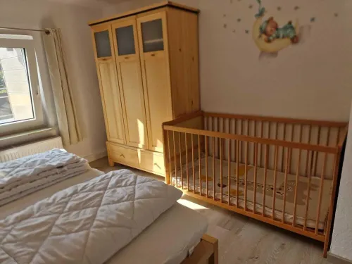 Vacation Apartment for up to 2 Persons + Small Child, Quiet Location Between Beach and Town Center