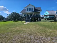 Beautiful Calcasieu Lake Views from Old Settlement in Big Lake, Louisiana