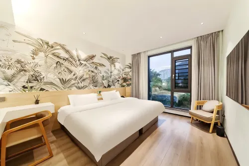 Muqi Jiushe Design B&B (Longyan Railway Station Minxi Trading City) - 3 Sao