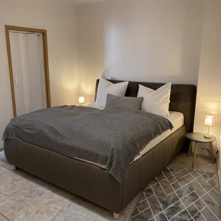 Directly at the spa gardens, barrier-free, quiet, newly renovated, 60 sqm