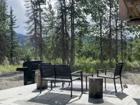 Modern Rustic Cabin with Denali View