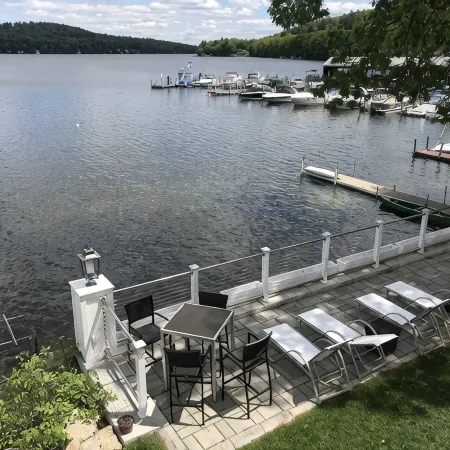 Luxury Villa-Private Waterfront on Lake Winnipesaukee w/ Boat Dock- Meredith Bay