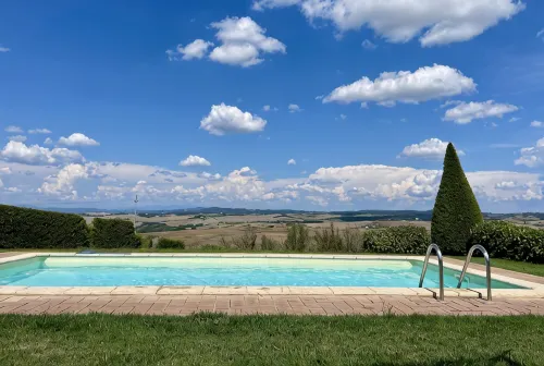 Villa with private pool and panoramic view in beautiful Val d'Orcia - Villas