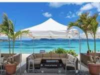 Beautiful Beachfront Villa on Sapphire Beach with Generator and Dishwasher - Boutique