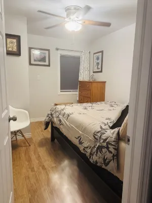 Luxurious 2 Bedroom with King and Queen bed and 1.5 Bathroom sleeps 6.