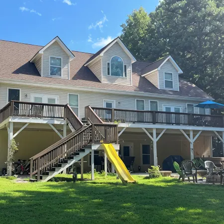 Waterfront property at Kerr lake