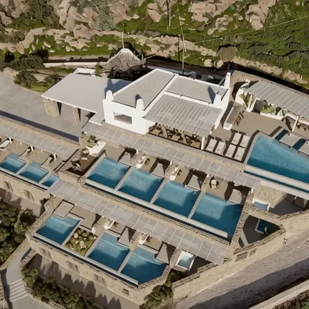Nomia Sunset Suites Mykonos Отели рядом с достопримечательностью «Пляж Глифади»