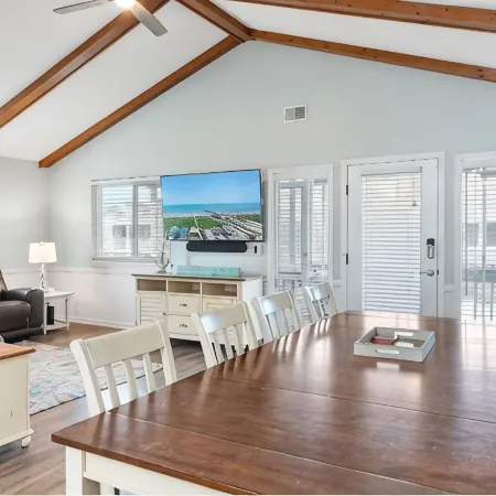 Updated Sunset Beach Home w/ a 2-Minute Walk to the Beach.  Parking for 5 Cars.