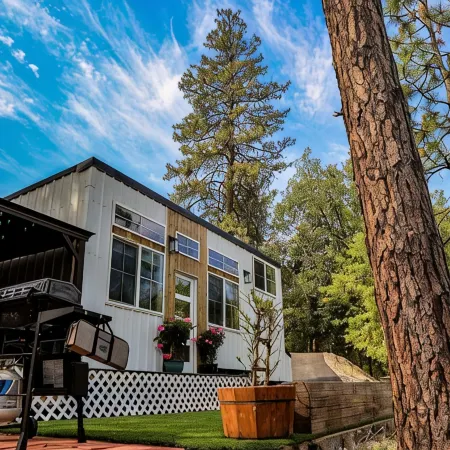 Modern Tiny House in the Woods w/Hot Tub