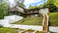 Lakeview Landing, pet friendly lake front home on Boone Lake - Balkon