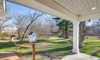 Charming Manchester Retreat with Patio and Fireplace!